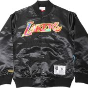 Takashi Murakami Satin Jacket Black