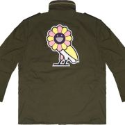 Takashi Murakami x OVO Military Jacket Green