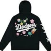 Takashi Murakami x Dodgers Hoodie Black Backside